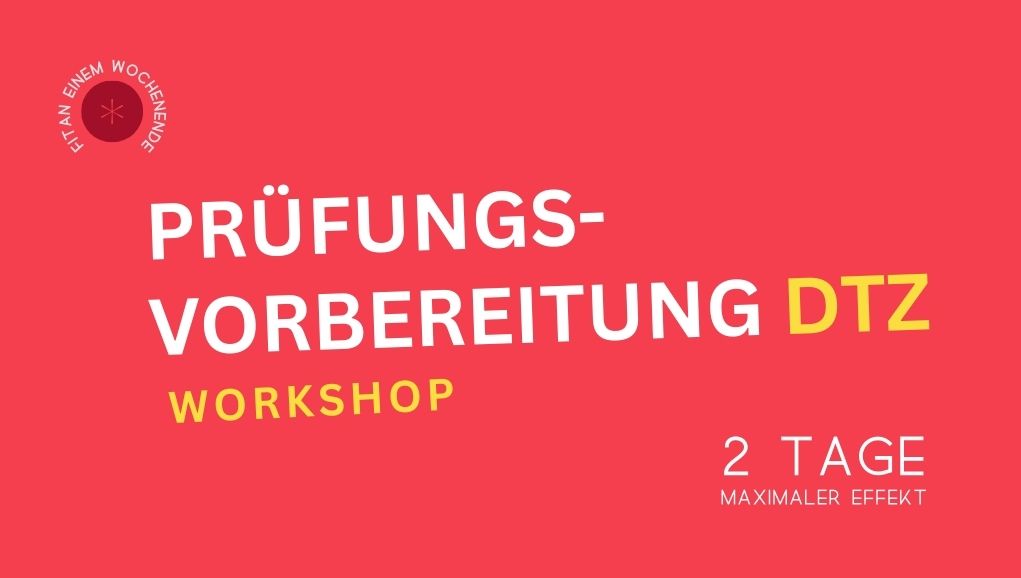 Pruefungsvorbereitung DTZ Workshop